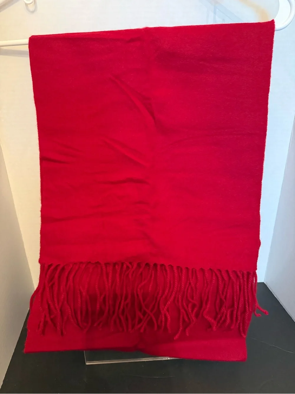 Enzo Mantovani Cashmere Blend Scarf- Red NWT